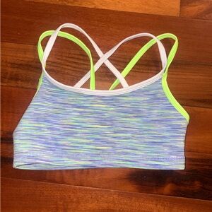 Girls Strappy Sports Bra